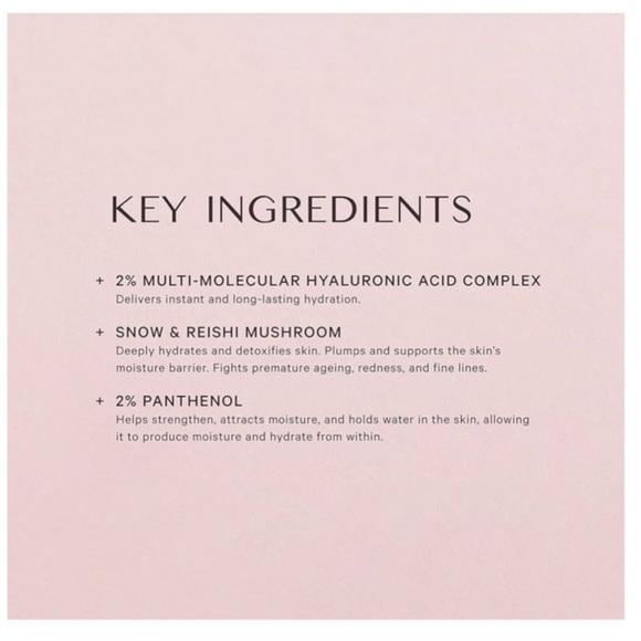 NIB MZ SKIN Hyaluronic Acid Hydrating Serum, Multi-Molecular Complex - Picture 5 of 9